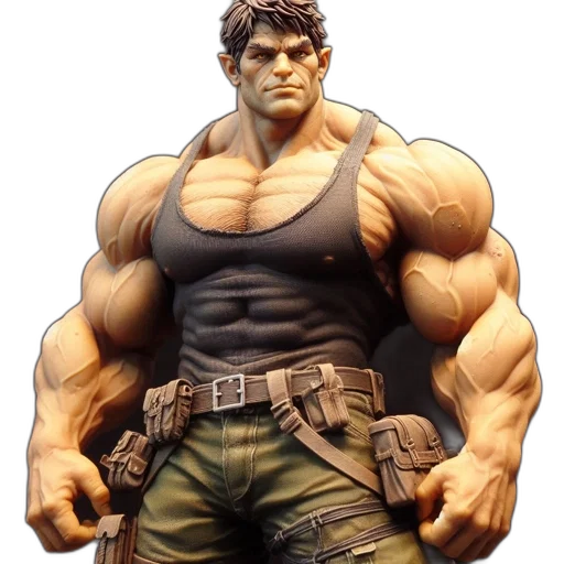 3d render, concept art, comic book art, photorealistic transparent PNG cut-out