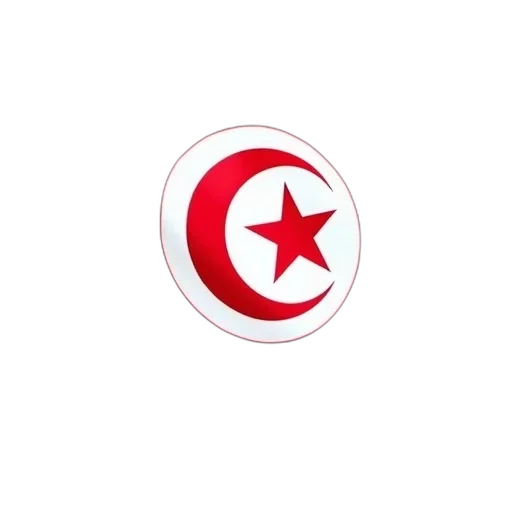 staff, tunisia, flag transparent PNG cut-out