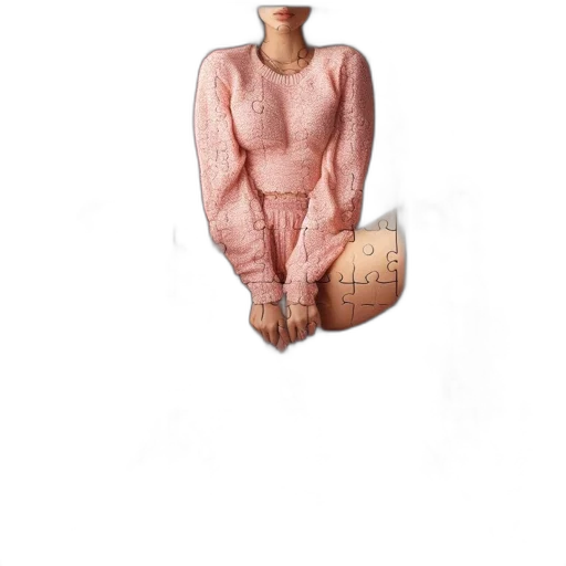 dress, mask, jacket, jewelry transparent PNG cut-out