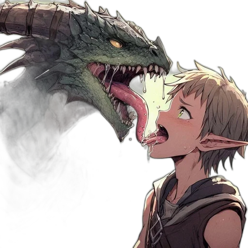 dragon, creature, face, mask transparent PNG cut-out