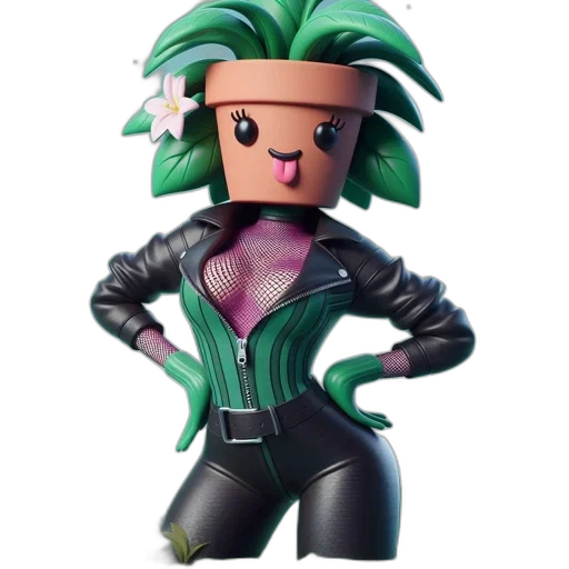 hat, hair, creature, robot transparent PNG cut-out