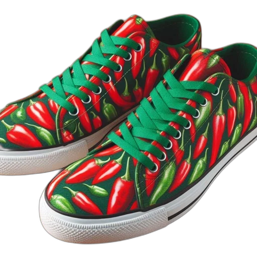 shoes, image, displays, green transparent PNG cut-out