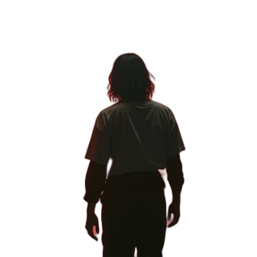 jacket, staff, hair, dress transparent PNG cut-out