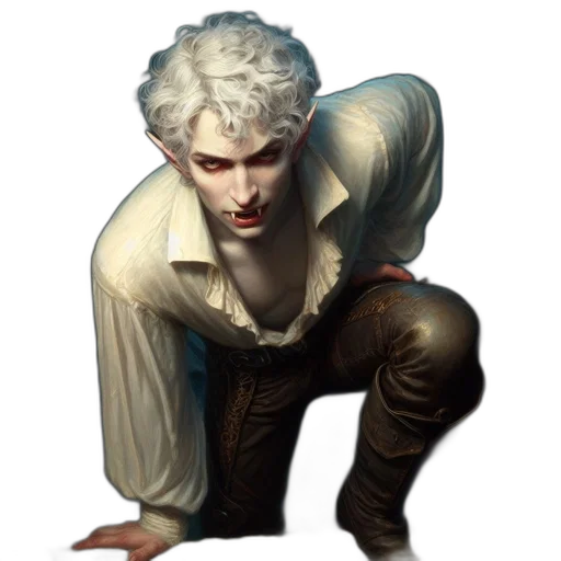 face, staff, creature, jacket transparent PNG cut-out