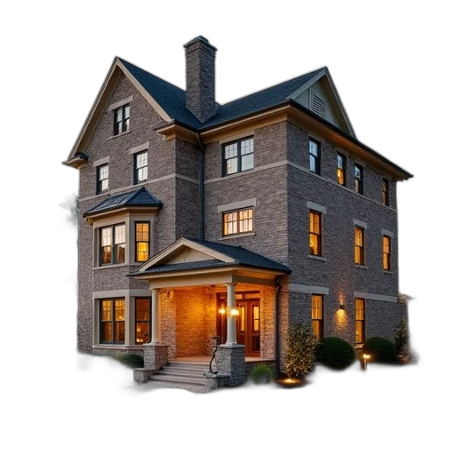building, furniture, 3d render, photorealistic transparent PNG cut-out