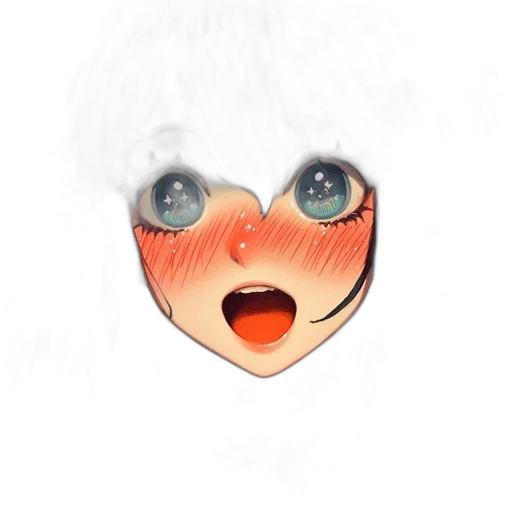 face, mask, creature, hair transparent PNG cut-out