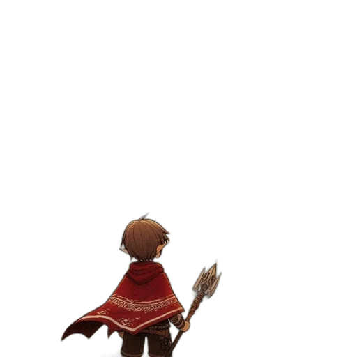 staff, sword, weapon, dress transparent PNG cut-out