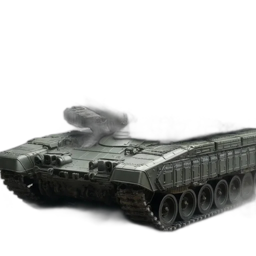 weapon, car, robot, 3d render transparent PNG cut-out