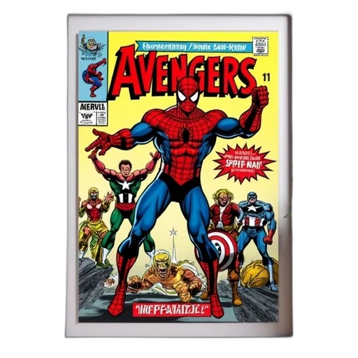 comic book art, framed, comic, book transparent PNG cut-out