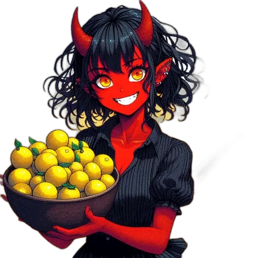 food, mask, dragon, pixel art transparent PNG cut-out