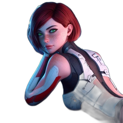 robot, weapon, face, staff transparent PNG cut-out