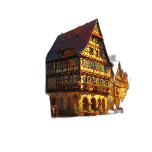 building, furniture, 3d render, concept art transparent PNG cut-out