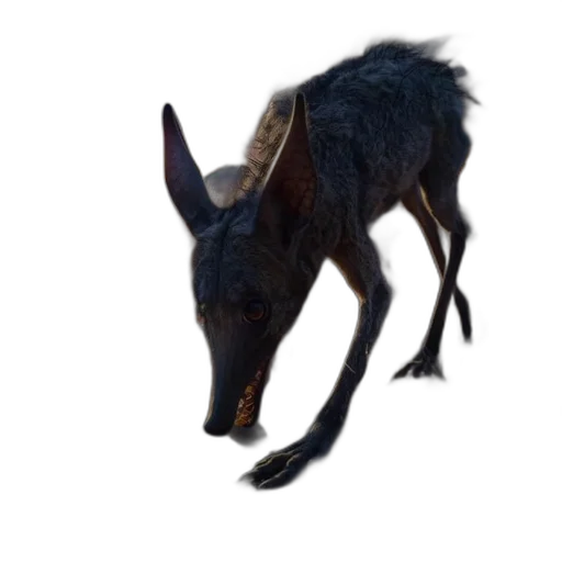 animal, creature, dragon, staff transparent PNG cut-out