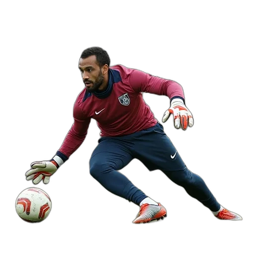 animal, goalkeeper, michael, bradley transparent PNG cut-out
