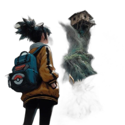 jacket, creature, dragon, animal transparent PNG cut-out