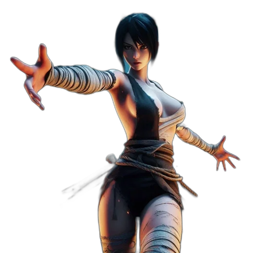 weapon, staff, concept art, 3d render transparent PNG cut-out