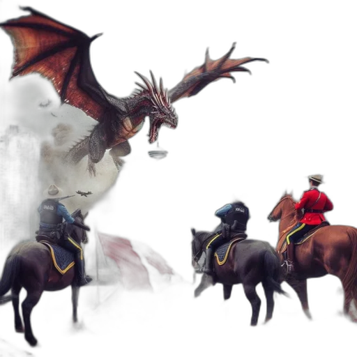 dragon, concept art, fantasy art, pixel art transparent PNG cut-out
