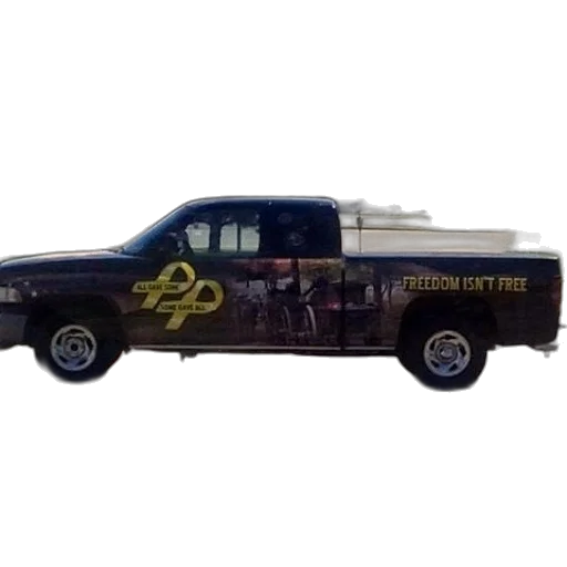 car, black, truck, yellow transparent PNG cut-out
