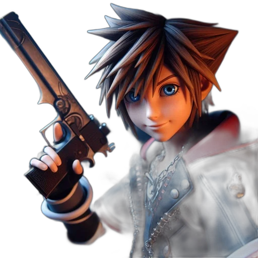 weapon, sword, staff, jacket transparent PNG cut-out
