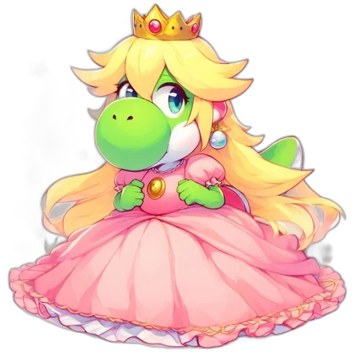 crown, dragon, dress, creature transparent PNG cut-out