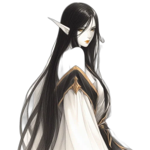 dress, staff, mask, concept art transparent PNG cut-out