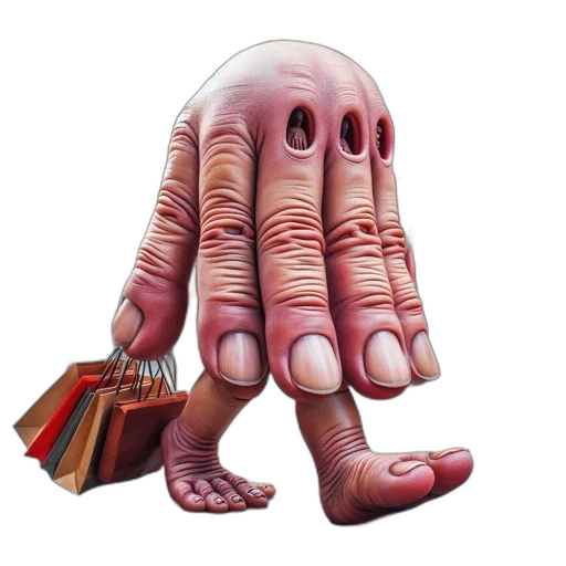 creature, mask, animal, weapon transparent PNG cut-out