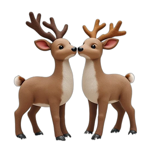 animal, 3d render, concept art, photorealistic transparent PNG cut-out