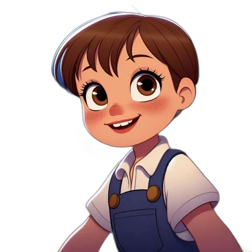 staff, face, cartoon, anime transparent PNG cut-out