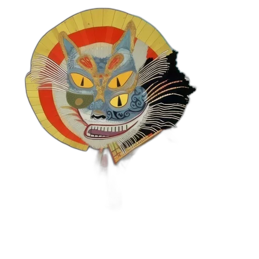 mask, umbrella, hat, concept art transparent PNG cut-out