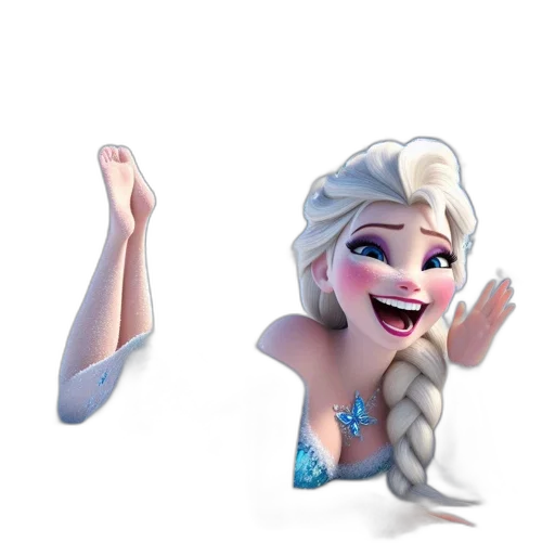 3d render, concept art, cartoon, fantasy art transparent PNG cut-out