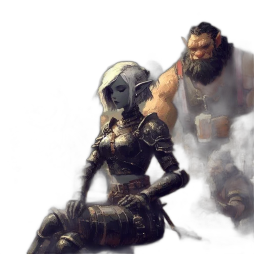 mask, concept art, fantasy art, comic book art transparent PNG cut-out