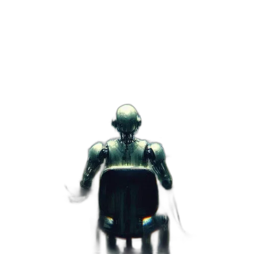 robot, creature, mask, face transparent PNG cut-out