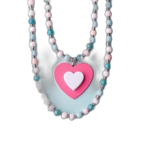 jewelry, 3d render, vaporwave, pastel transparent PNG cut-out