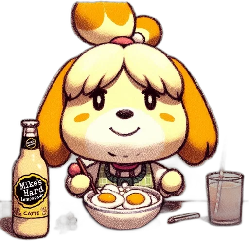 food, animal, robot, pixel art transparent PNG cut-out