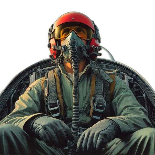 mask, jacket, face, concept art transparent PNG cut-out