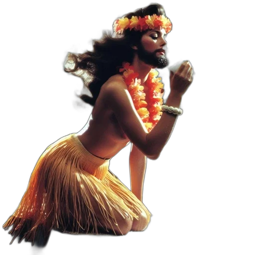 staff, hair, concept art, underwater transparent PNG cut-out
