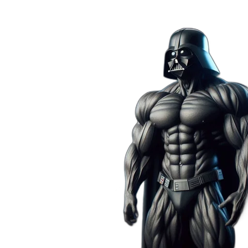 robot, concept art, 3d render, comic book art transparent PNG cut-out