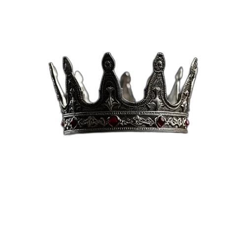 crown, jewelry, hat, weapon transparent PNG cut-out