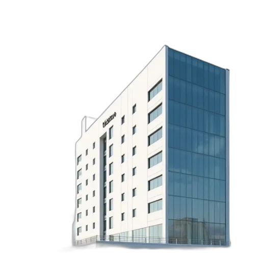 building, 3d render, photorealistic, concept art transparent PNG cut-out