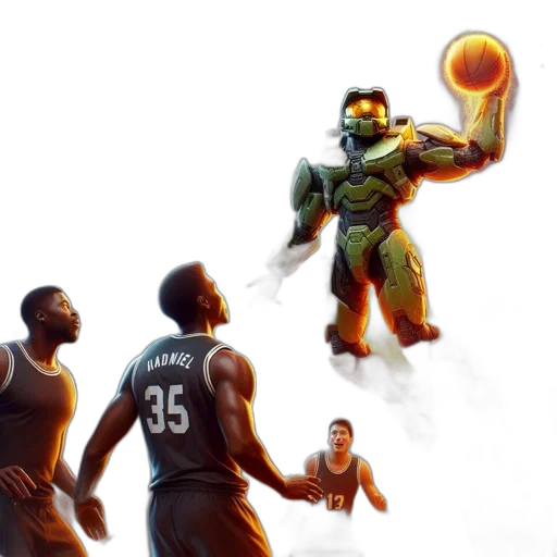 concept art, 3d render, fantasy art, pixel art transparent PNG cut-out