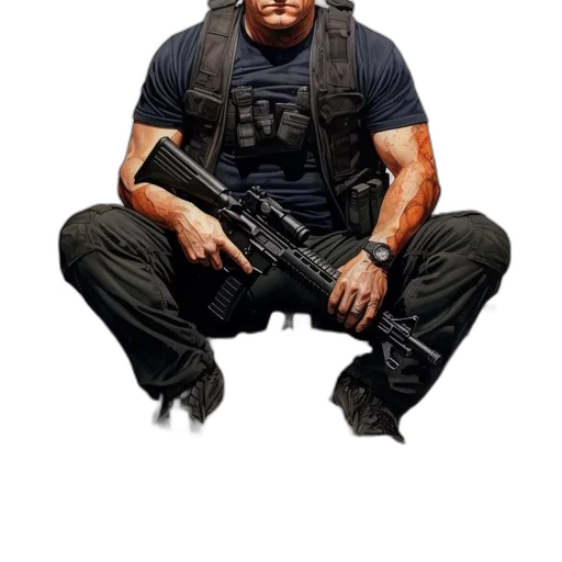 weapon, staff, face, animal transparent PNG cut-out