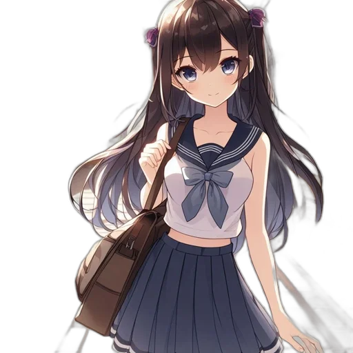 dress, staff, face, weapon transparent PNG cut-out