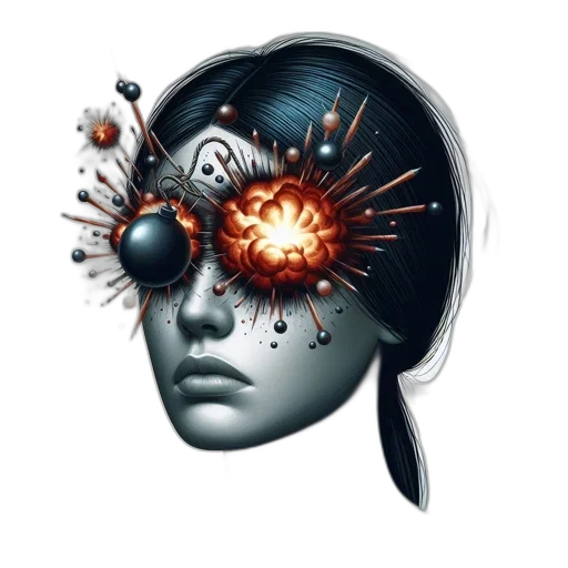 mask, face, robot, crown transparent PNG cut-out
