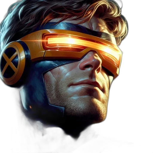face, mask, concept art, comic book art transparent PNG cut-out