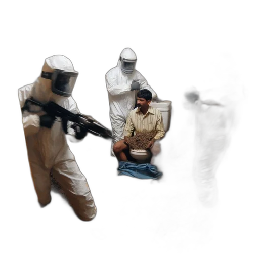 weapon, robot, staff, mask transparent PNG cut-out