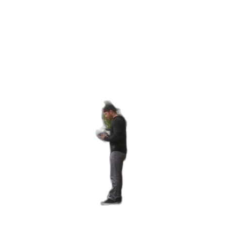 staff, hat, jacket, weapon transparent PNG cut-out