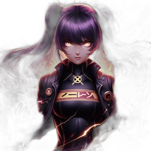 robot, face, jacket, anime transparent PNG cut-out