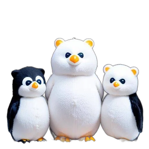 animal, 3d render, concept art, three transparent PNG cut-out
