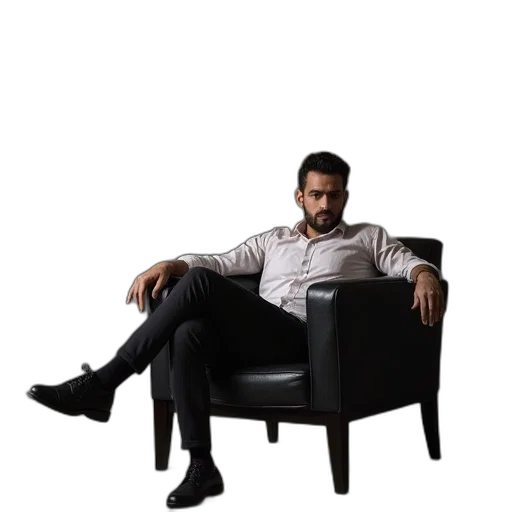 furniture, staff, jacket, shoes transparent PNG cut-out