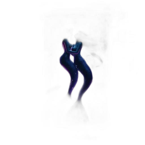 creature, staff, mask, dragon transparent PNG cut-out